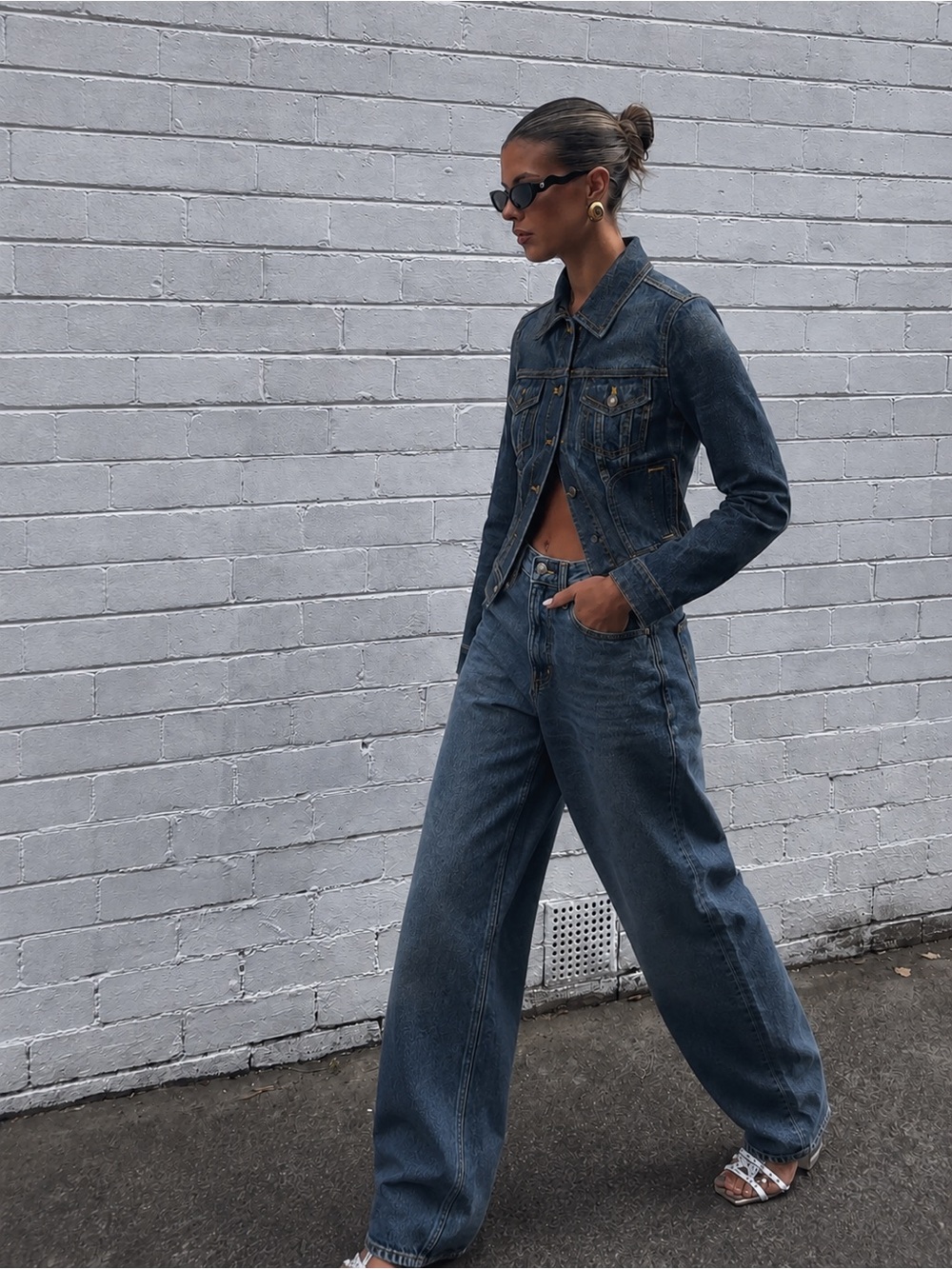 Ann Taylor Jean Jacket Small
